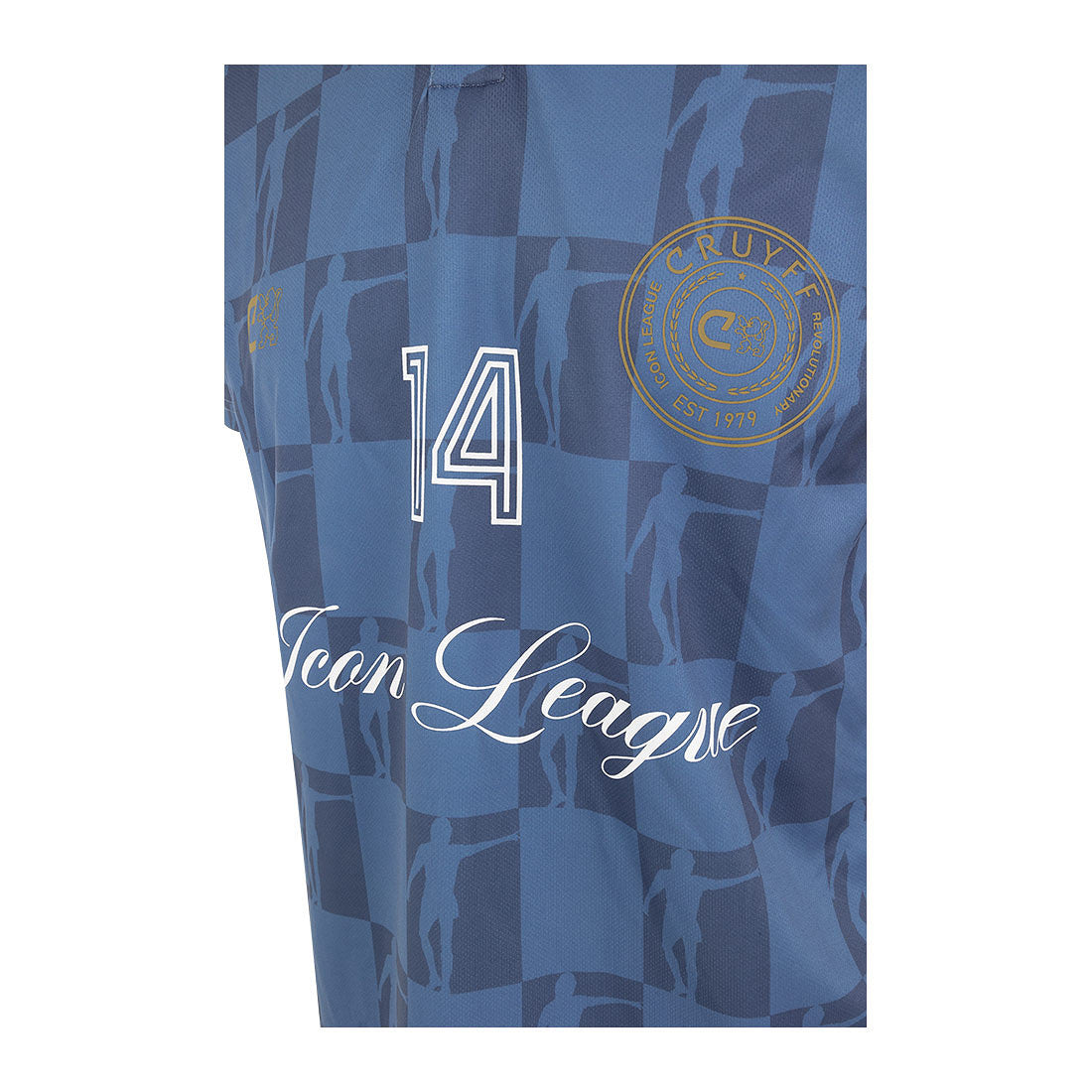 Cruyff Polo Hombre Modelo Icon CA251030-600 Blue.