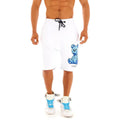 GEORGE-V .Pantalon Corto Hombre GV-2237 White/Blue.