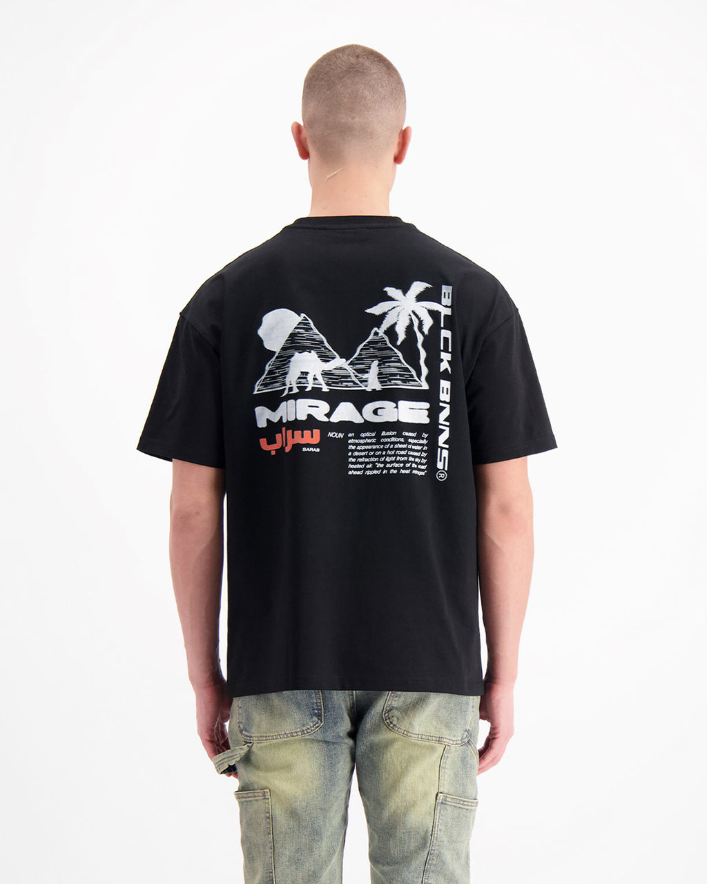 BLACK BANANAS Camiseta Hombre Modelo:1.125.3.09 Black.