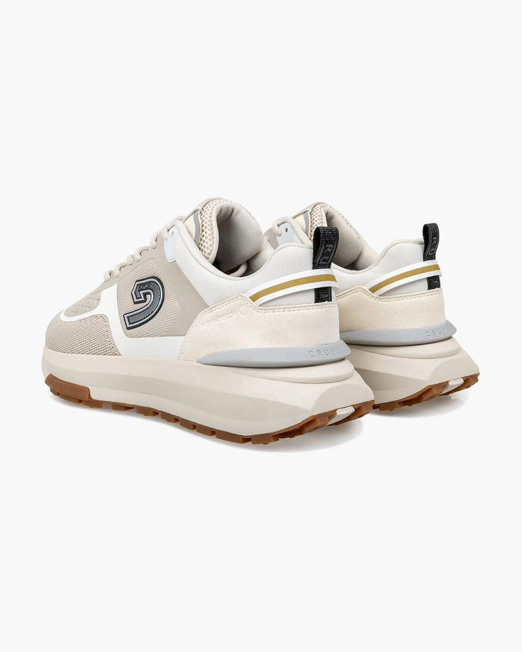 Cruyff Zapatillas Deportivas Hombre Modelo Fuzeknit CC241100-101 Cream.
