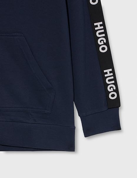 HUGO BOSS Sudadera Sin Capucha  para hombre 50496985-405 Azul Marino..