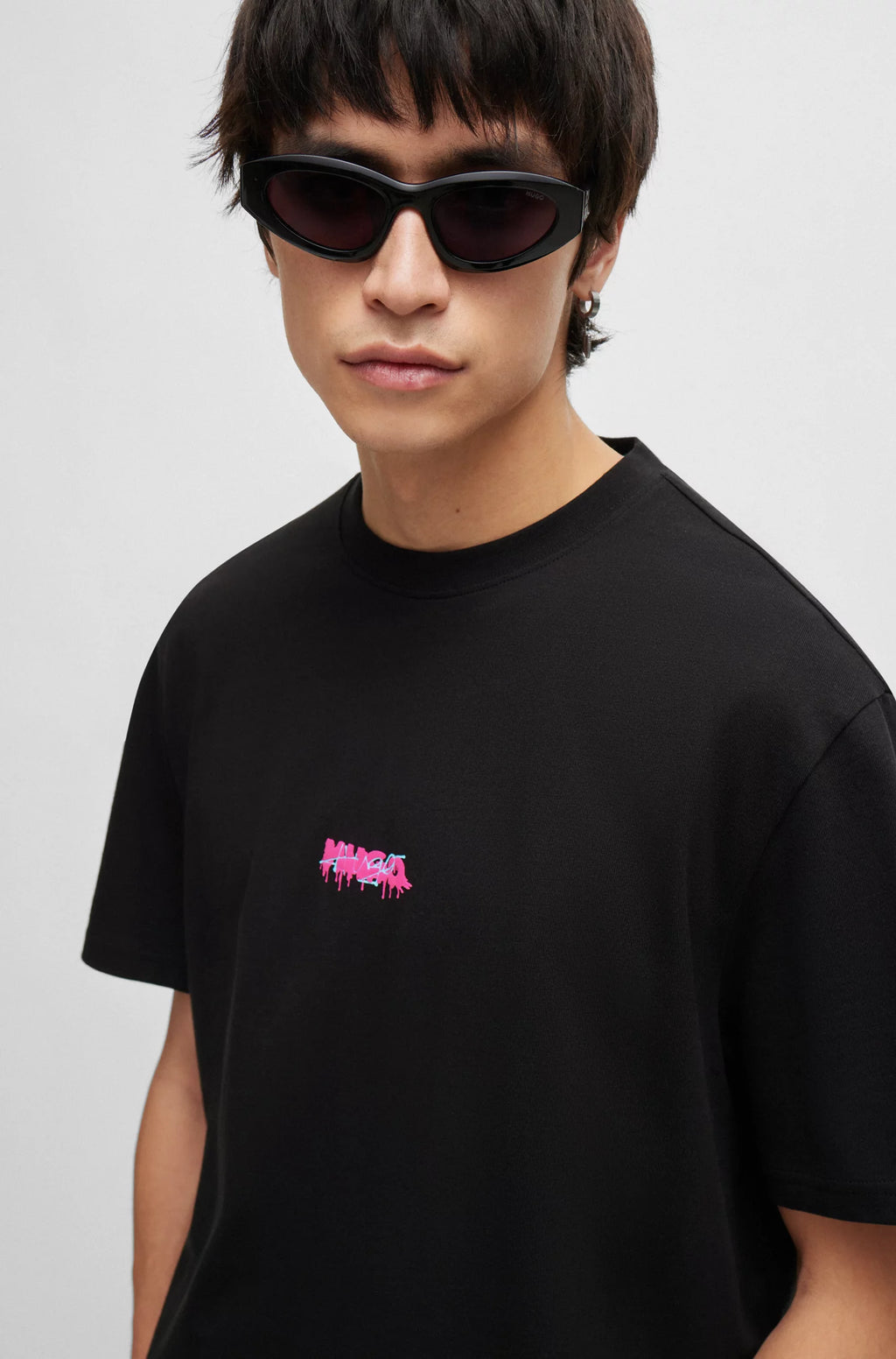 HUGO BOSS  Camiseta Manga Corta Hombre  Color Negro 50509966-001