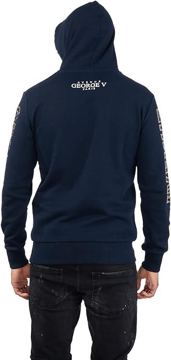 GEORGE-V Sudadera con Capucha GV-2082 Navy..