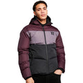 ELEVEN DEGREES Cazadora Large Panelled  - Mulled Red/Black/Shadow Grey 11D1378-917.