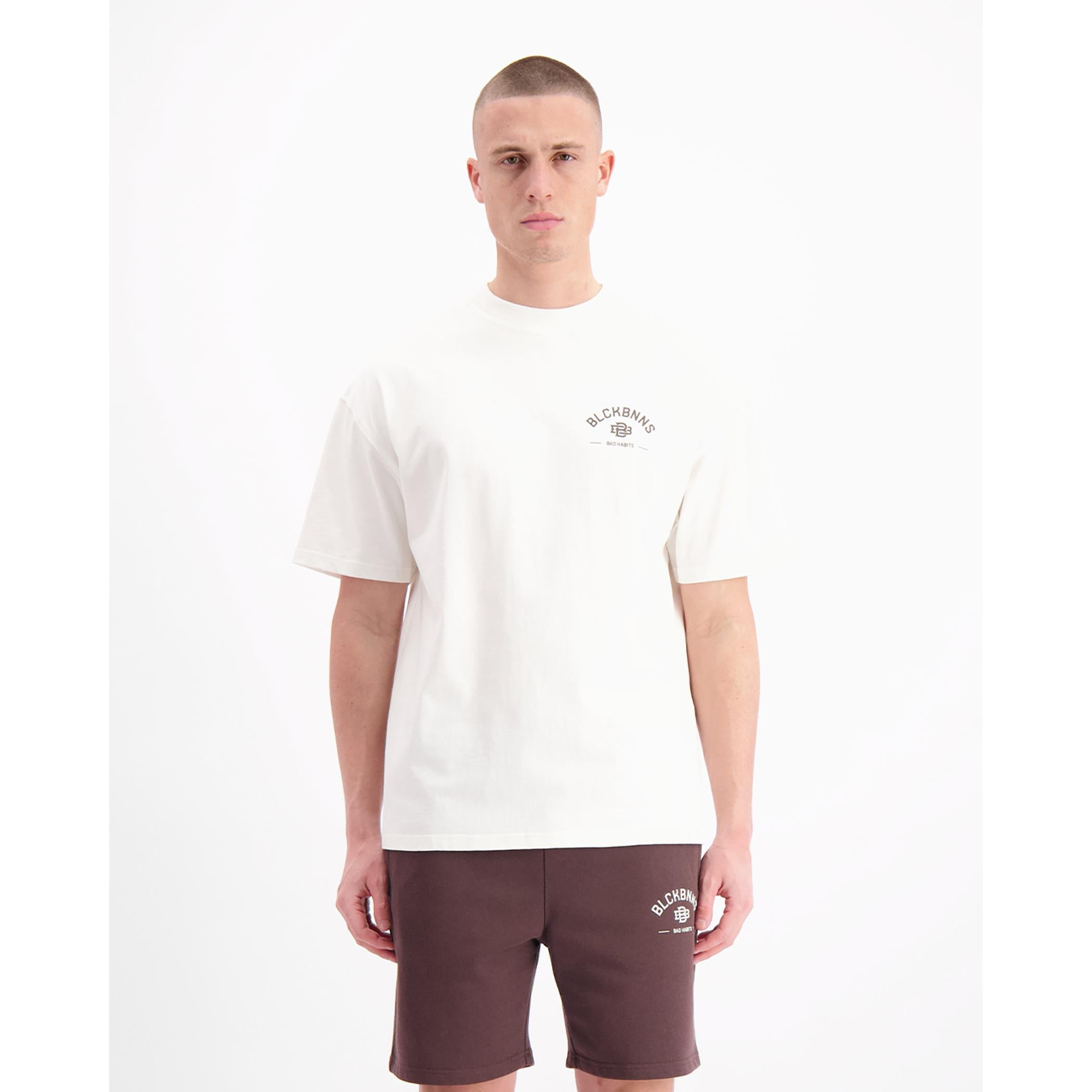 BLACK BANANAS Conjunto Hombre Modelo Bad Habits:1.125.3.26 White.