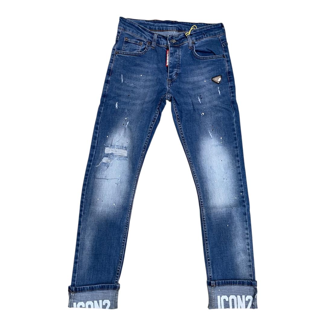 Vaqueros de hombre de algodón elástico, colección Primavera/Verano ICON2 (9201).