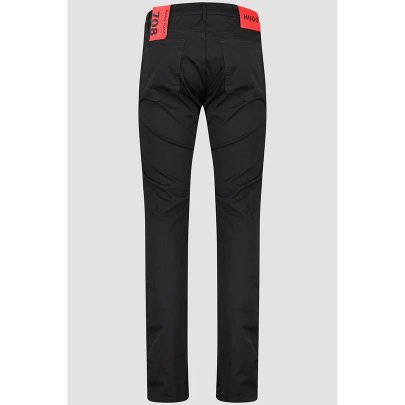 VAQUEROS SLIM FIT NEGROS HUGO HUGO 708 PARA HOMBRE 50499045-001