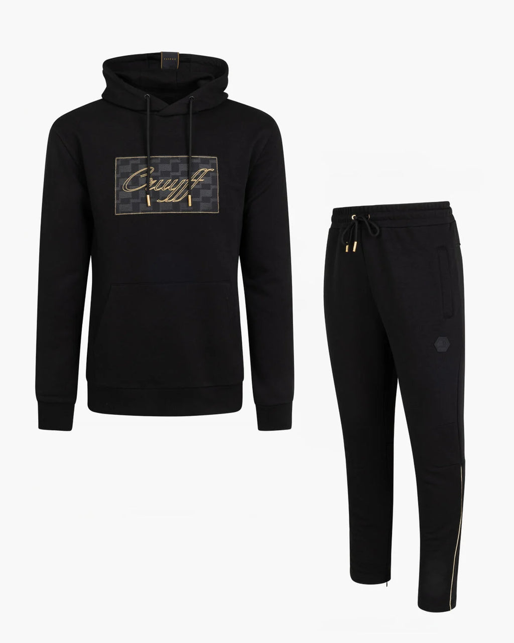 Cruyff Chandal Hombre Modelo Thetor CA233075-960 Black/Gold..