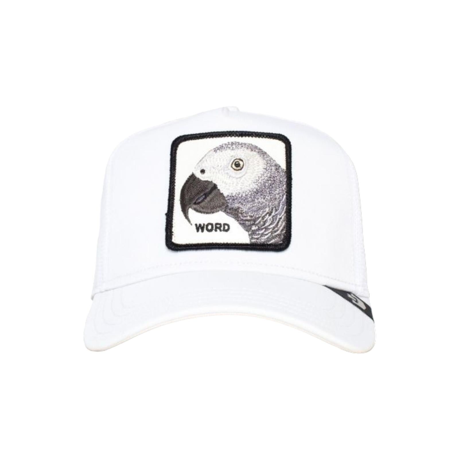 Gorra Goorin Bros Platinum Word Loro Blanco, 101-1043.