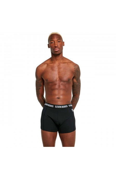 Eleven Degrees 11º 3 Pack Boxers Blanco/Negro/Gris 11D1268-259