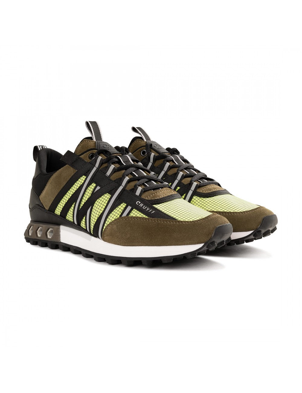 Zapatillas Deportivas Hombre  Cruyff CC231063-562 Olive/Fluo.