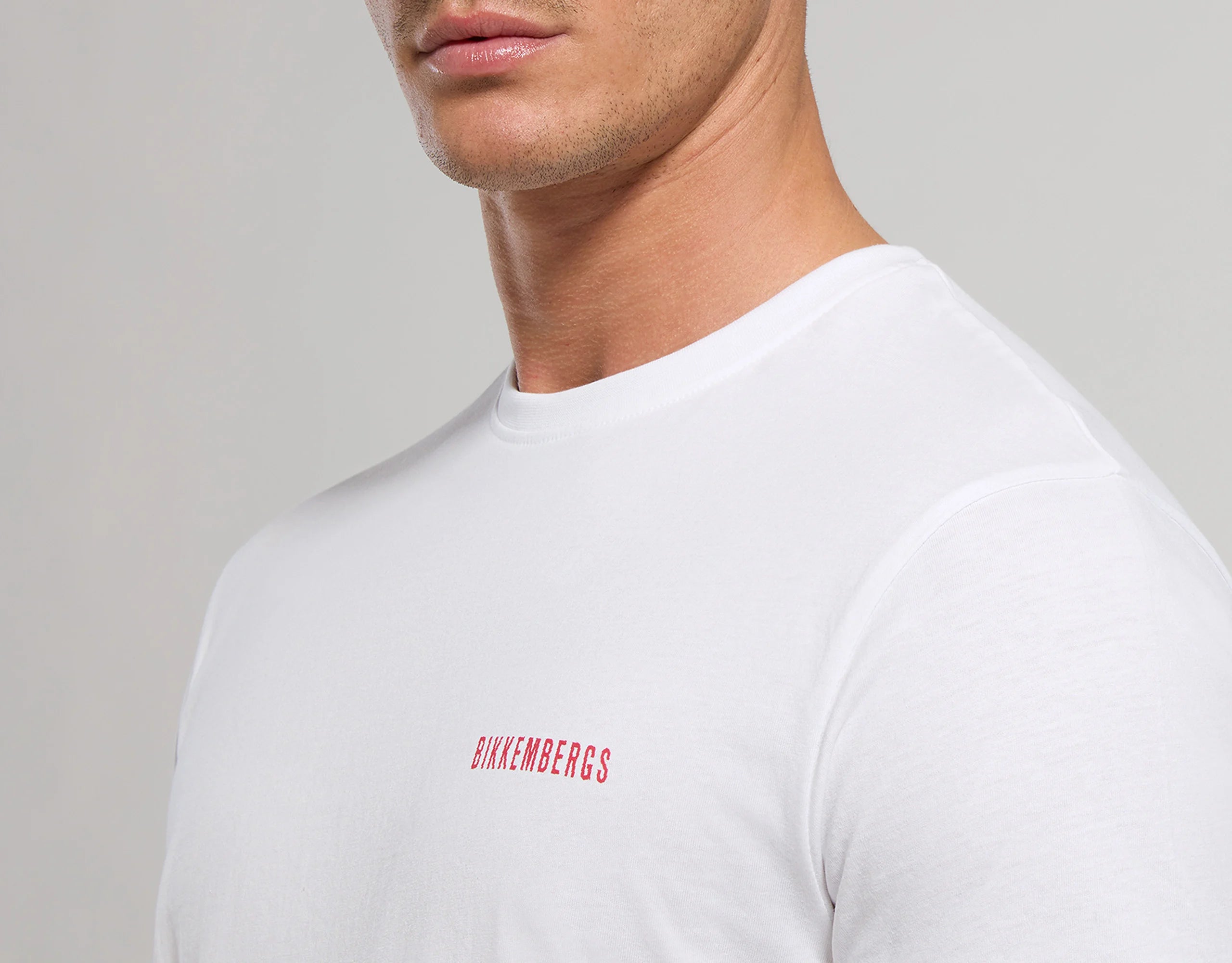 BIKKEMBERGS CAMISETA  HOMBRE COLOR BLANCO BKK3MTS04.