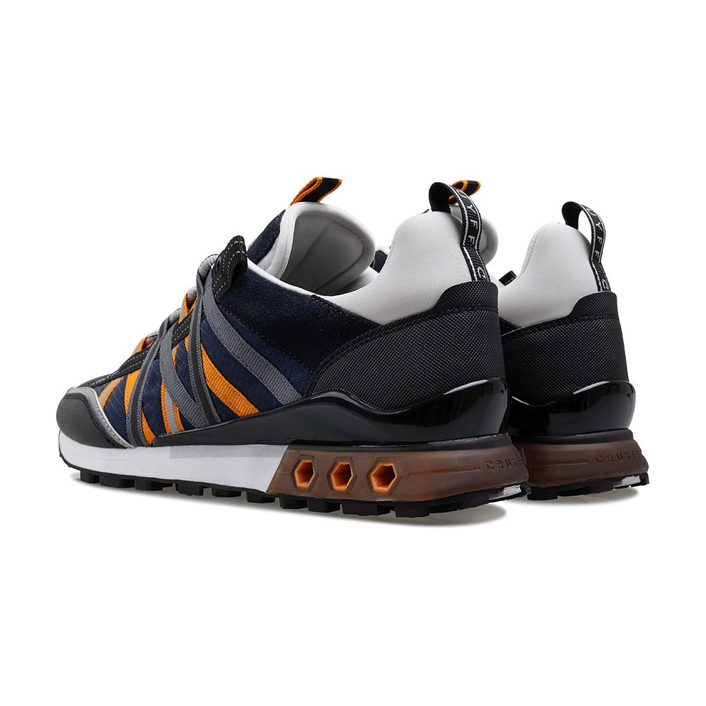 CRUYFF Zapatillas Hombre Modelo Fearia Hex-Tech CC241082-682 Navy/Orange.