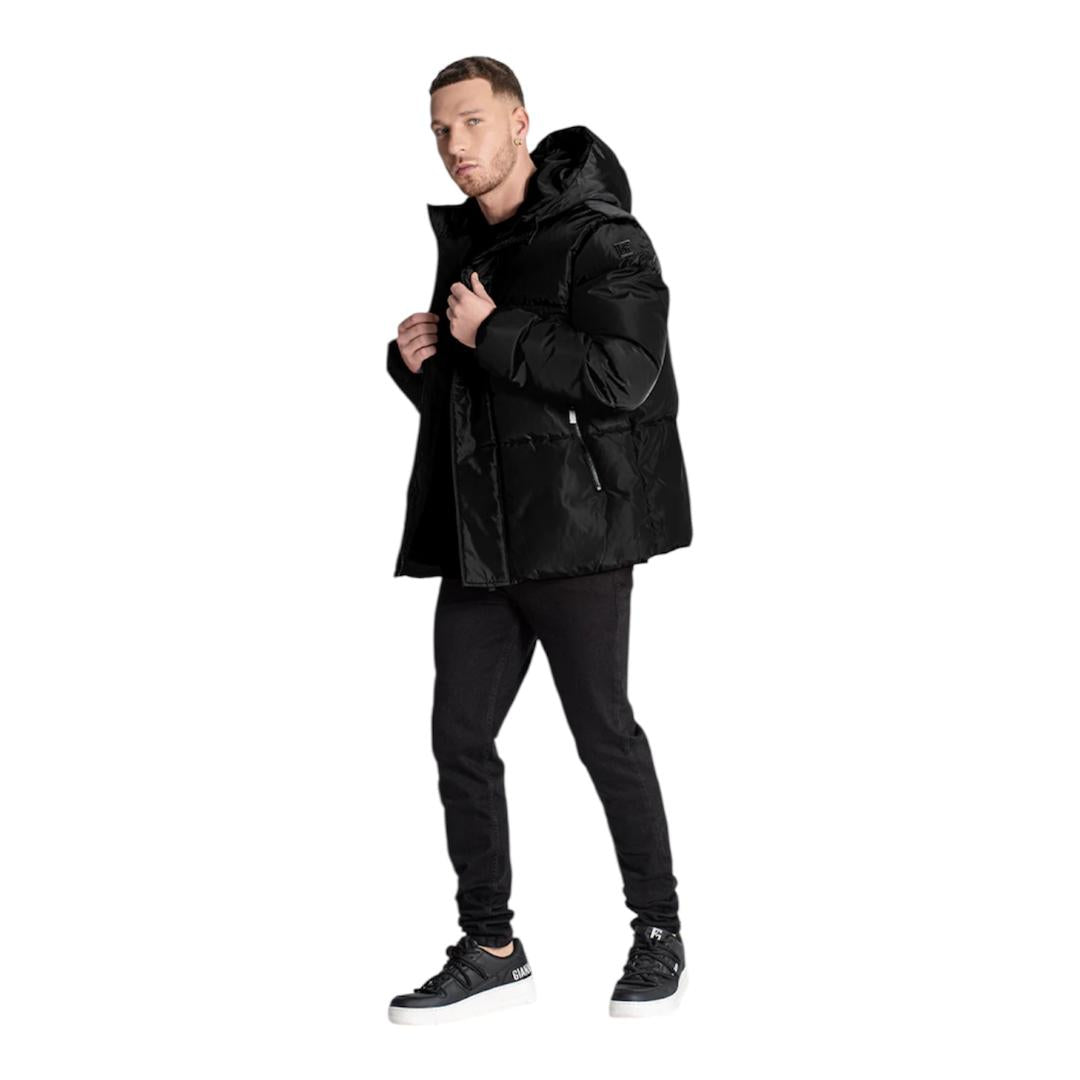 GIANNI KAVANAGH ,Chaqueta Acolchada Negra Sauce GKM006370.