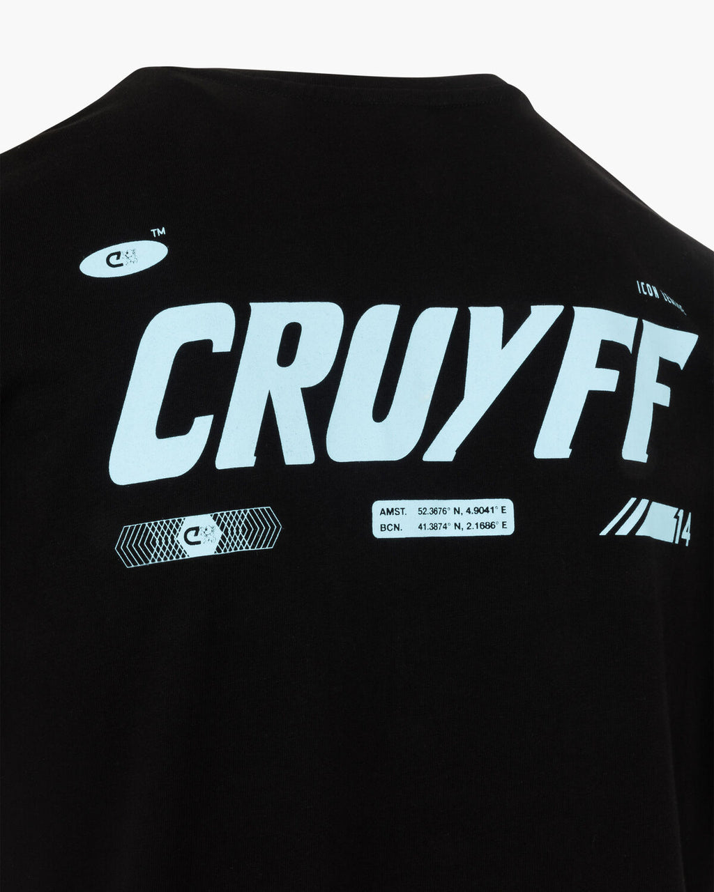 Cruyff Camiseta Hombre Modelo Agility CSA251030-998 Black .