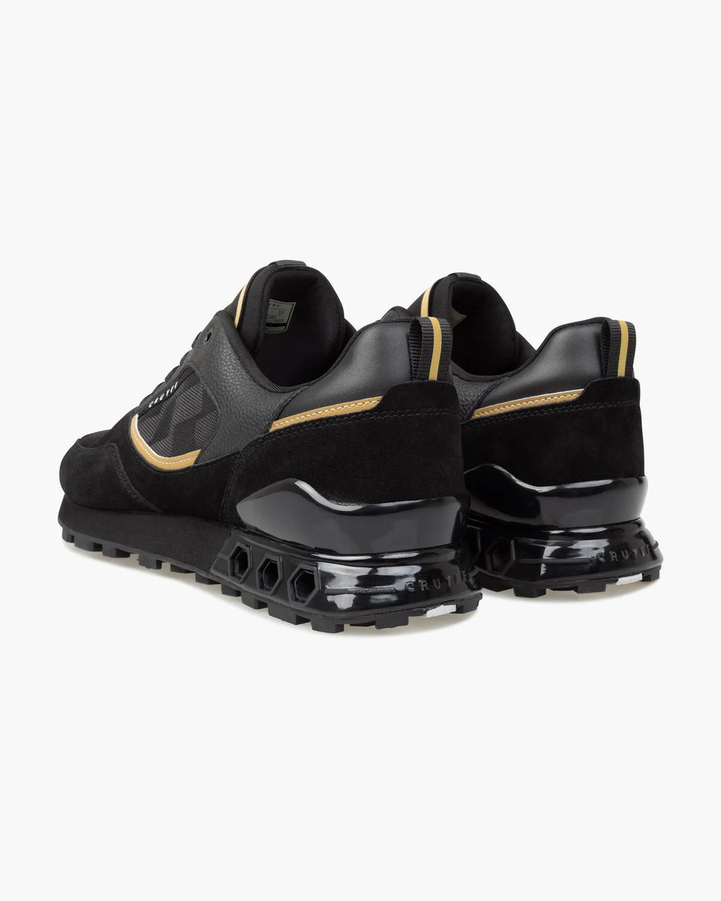 Cruyff Zapatillas Hombre Modelo Snyper CC253090-960 Black-Gold.