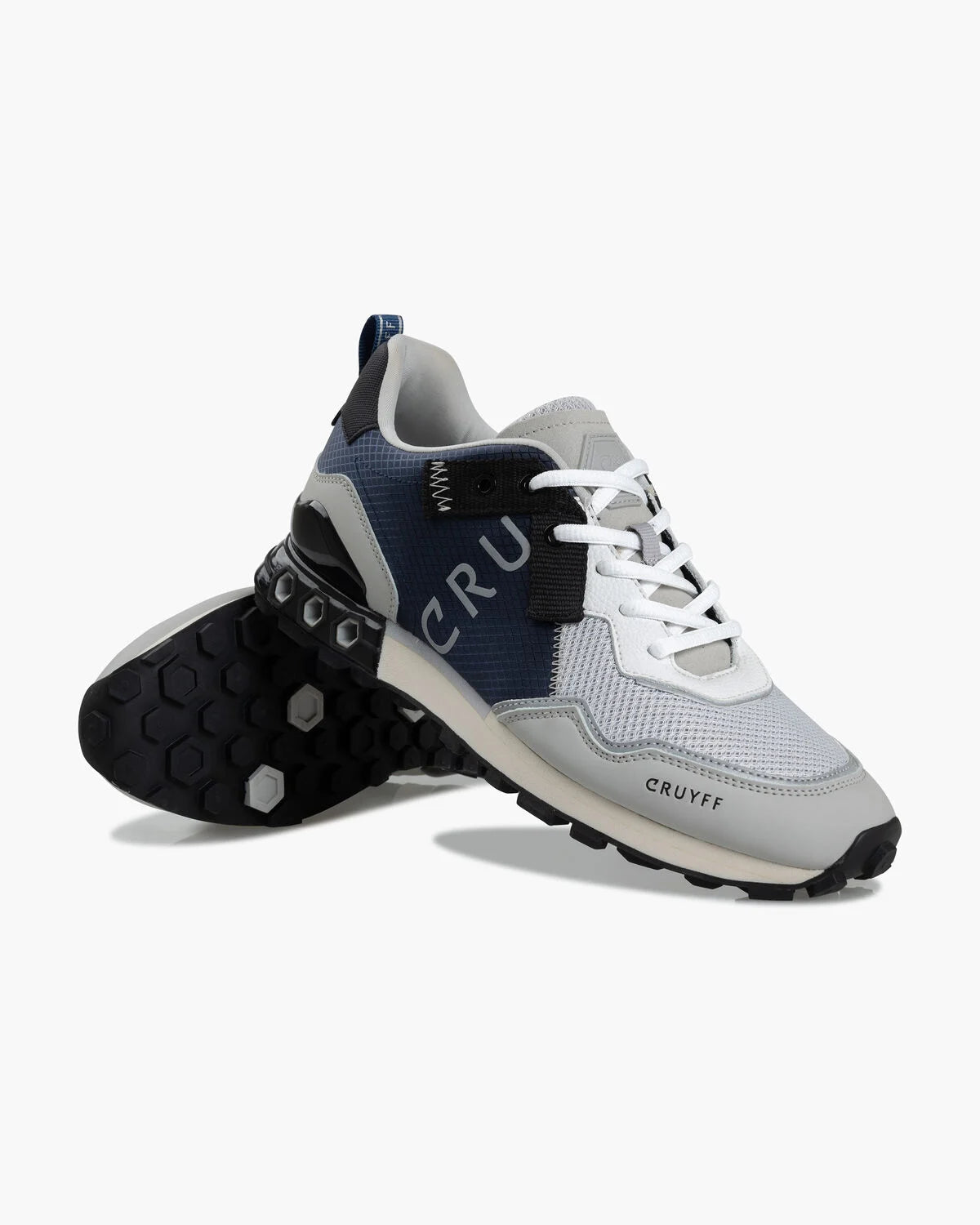 Cruyff Zapatillas Hombre Superbia Hex-Tech ,CC251072-678 Navy/Grey.