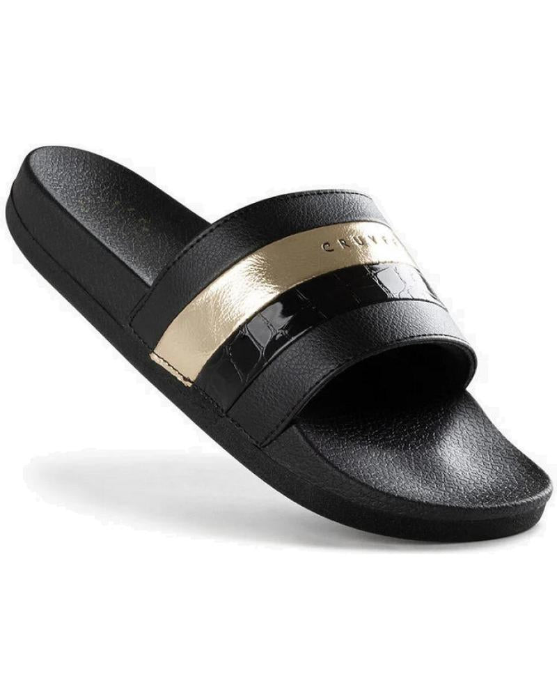 Chanclas De Mujer CRUYFF AQUA COPA BCN - CROCO PATENT- CC231720-960 NEGRO