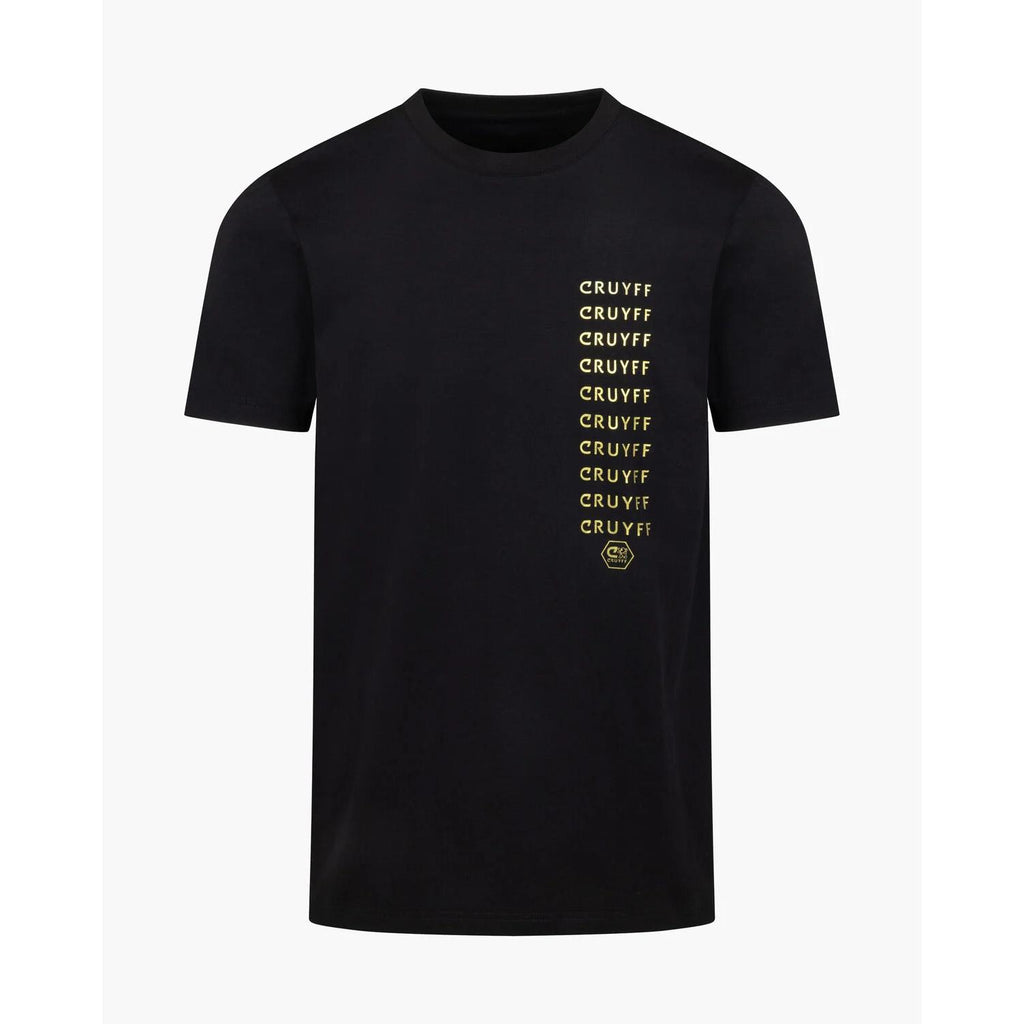 Cruyff Camiseta Hombre Modelo Creditos  CA251013-960 Black/Gold.