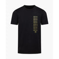 Cruyff Camiseta Hombre Modelo Creditos  CA251013-960 Black/Gold.