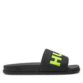 HUGO BOSS  Chanclas Hombre  Color Negro/Verde 50498352-008.