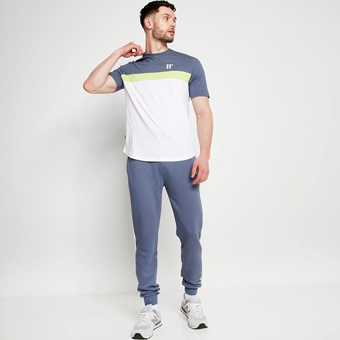 Eleven Degrees 11º Camiseta Hombre Triple Panel 11D3089-973.