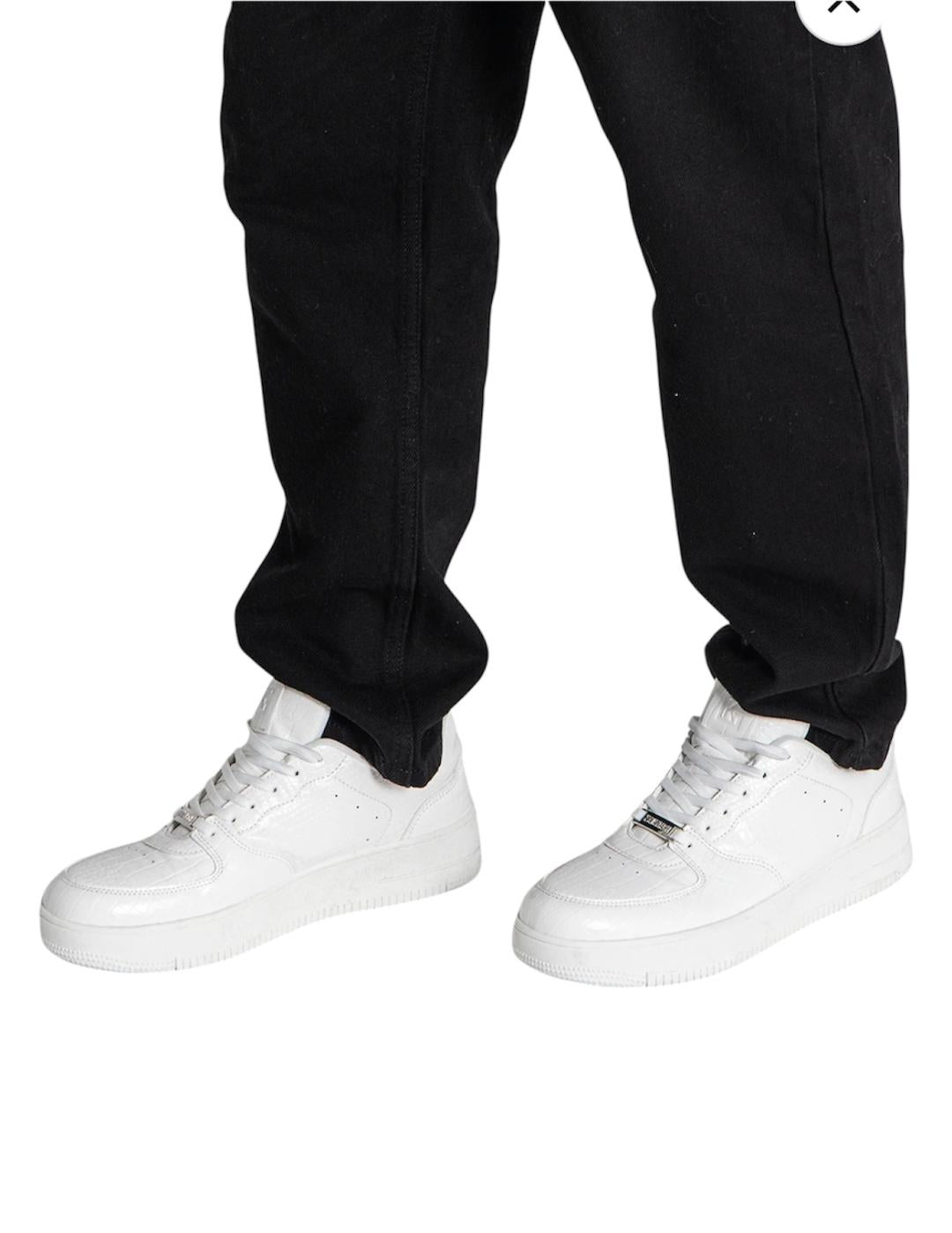 GIANNI KAVANAGH ZAPATILLAS UNISEX BLANCAS.