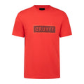 Cruyff  Camiseta Hombre  Modelo Estru CA242012-300 Rojo.