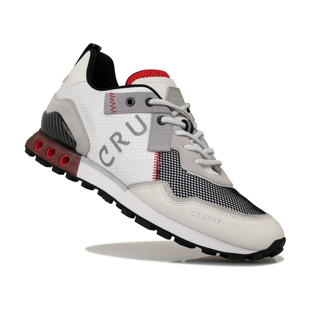 Cruyff Zapatillas Deportivas Hombre Modelo Superbia Hex-Tech CC241192-153 White/Red.
