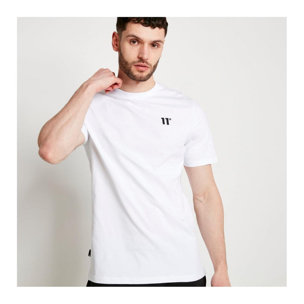 Eleven Degrees 11º .Camiseta Hombre 11D3185-002 White.