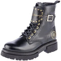 Gianni Kavanagh Black Gk Gladiator Boots, Botas Cortas al Tobillo Mujer