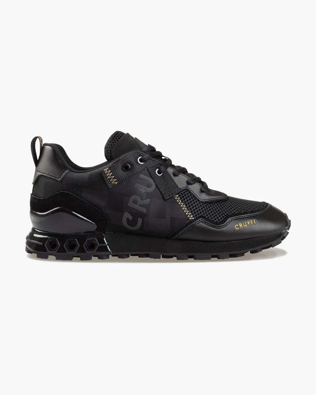 Cruyff Zapatillas Hombre Superbia ,CC253080-960 Black/Gold.