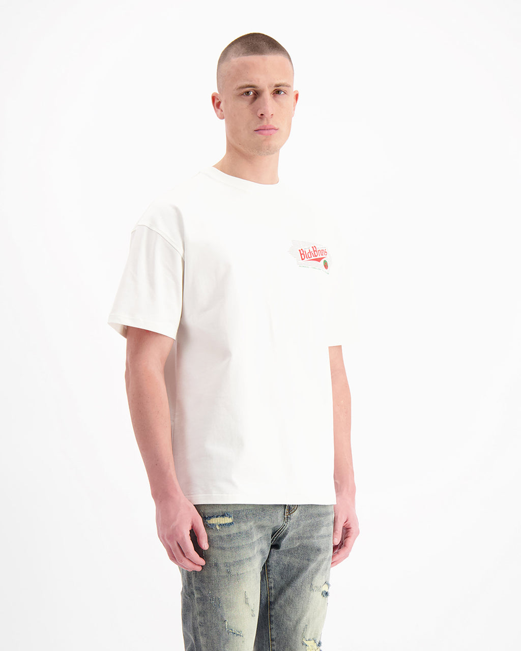 BLACK BANANAS Camiseta Hombre Modelo Racing :1.125.3.16 White.
