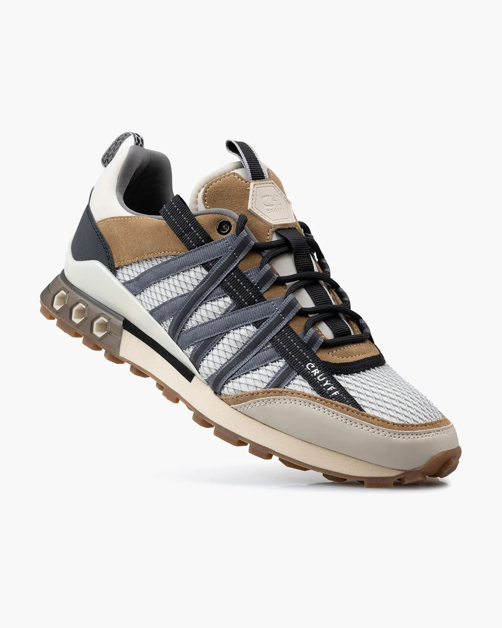 Cruyff Zapatillas Deportivas Hombre Modelo Fearia Hex-Tech CC241081-558 Cream/khaki.