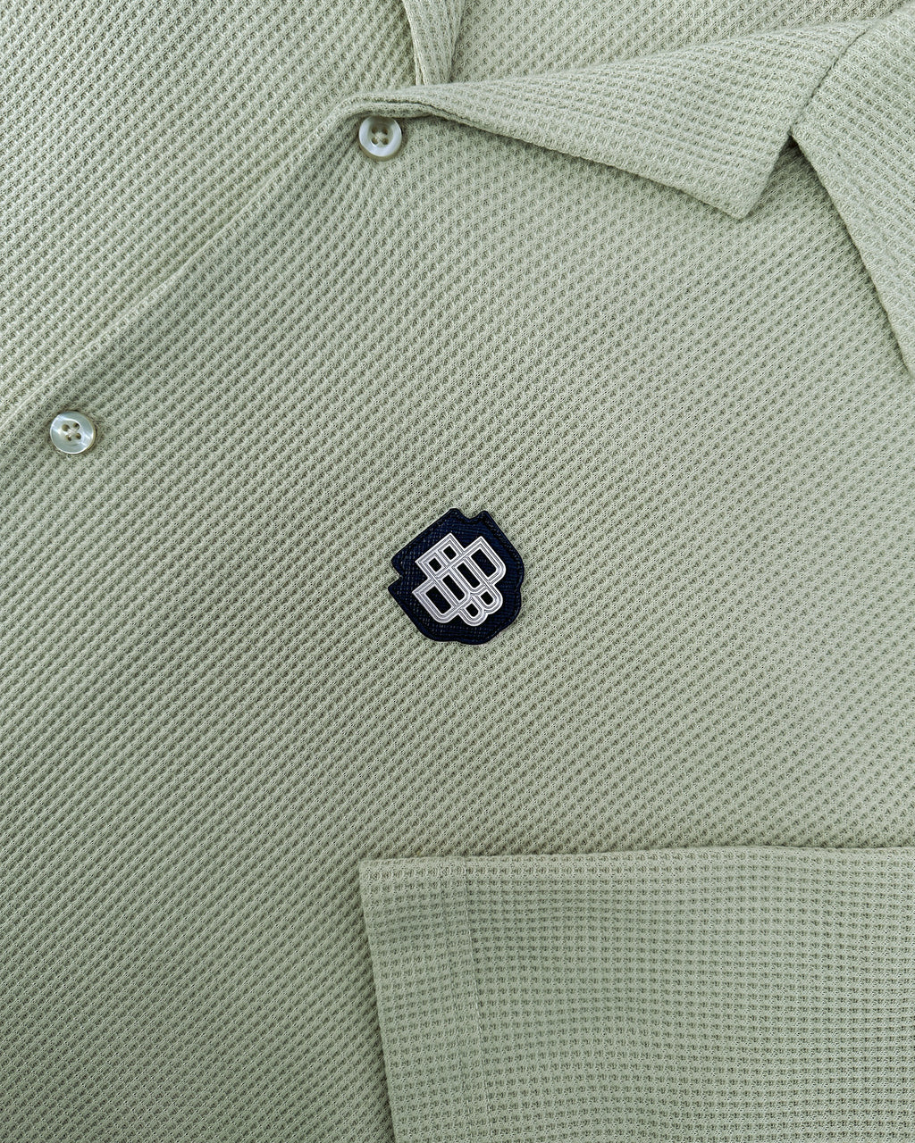 BLACK BANANAS Camisa Hombre Modelo:1.125.3.33. Green.