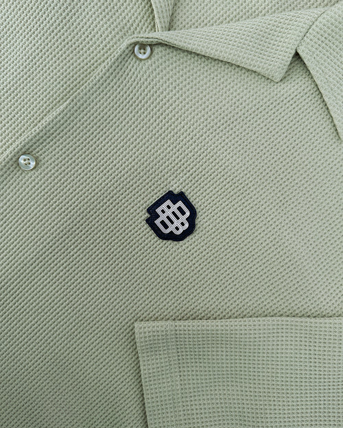 BLACK BANANAS Camisa Hombre Modelo:1.125.3.33. Green.