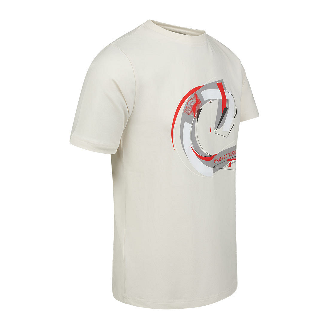 Cruyff Camiseta Hombre Modelo CA251054-101 White/red.