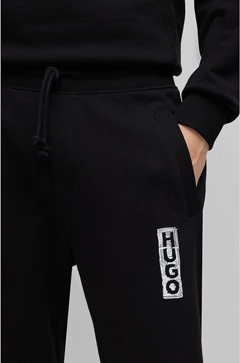 HUGO BOSS - Pantalon de Chandal para hombre 50494179-001 Negro.