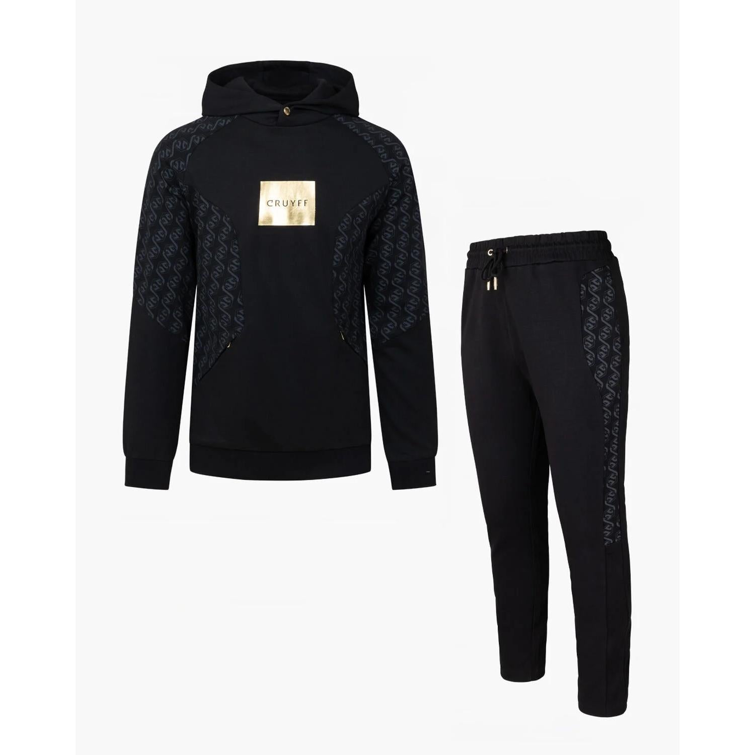 Cruyff Chandal Hombre Modelo Chain CA233133-960  Negro/Dorado..