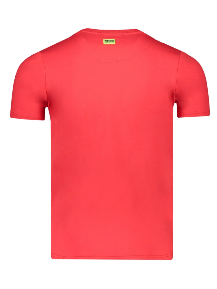 MY BRAND Camiseta Hombre MB Double Branding 1-X22-001-C-0066 Red.