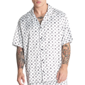GIANNI KAVANAGH Camisa Gianni Kavanagh de Saten Blanca GM006527 Hombre.