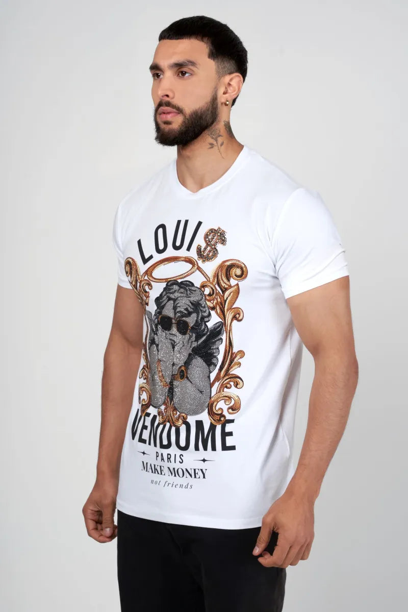 LOUIS VENDOME CAMISETA HOMBRE LV-78 White..