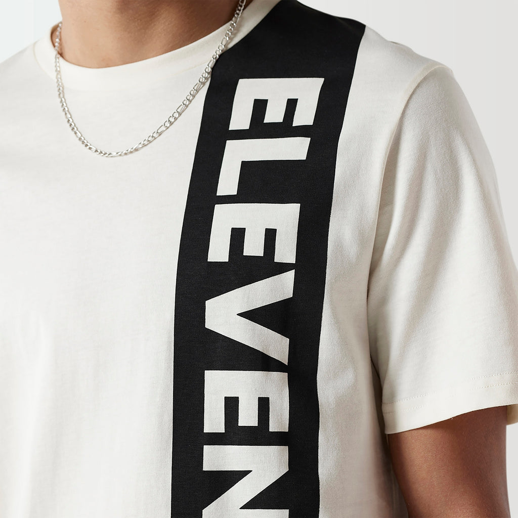 Eleven Degrees 11º Camiseta con gráfico Block - Coco 11D3701-752.