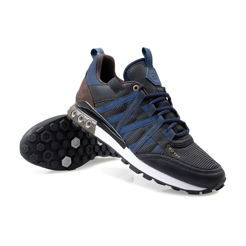 Cruyff Zapatillas Deportivas Hombre Modelo Fearia Hex-Tech CC243113-677 Navy/Brown.