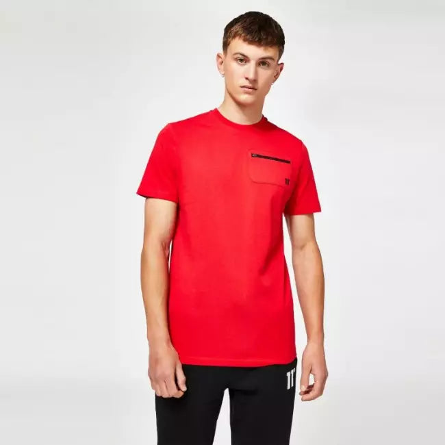 Eleven Degrees  11 Degrees Camiseta Hombre 11D1088-456 Red.