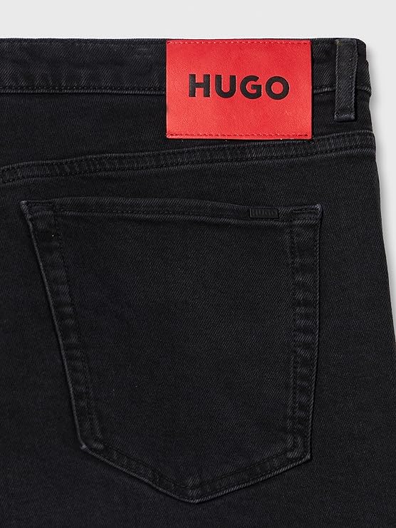 HUGO Jeans_Trousers para Hombre 50495224-003 Black