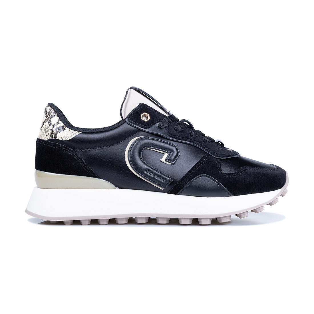 Cruyff Zapatillas de mujer modelo Park Runner. CC251940-960 Black/Gold.