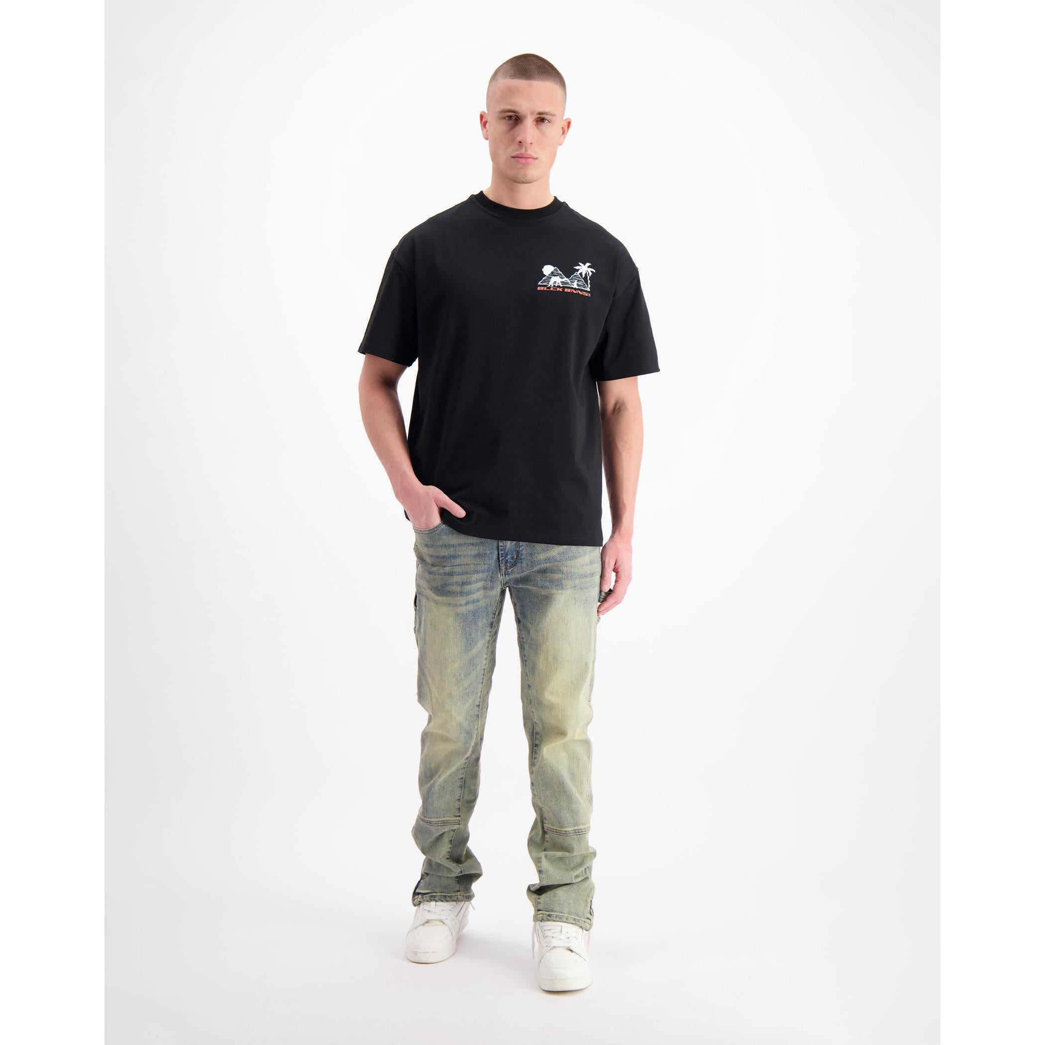 BLACK BANANAS Camiseta Hombre Modelo:1.125.3.09 Black.