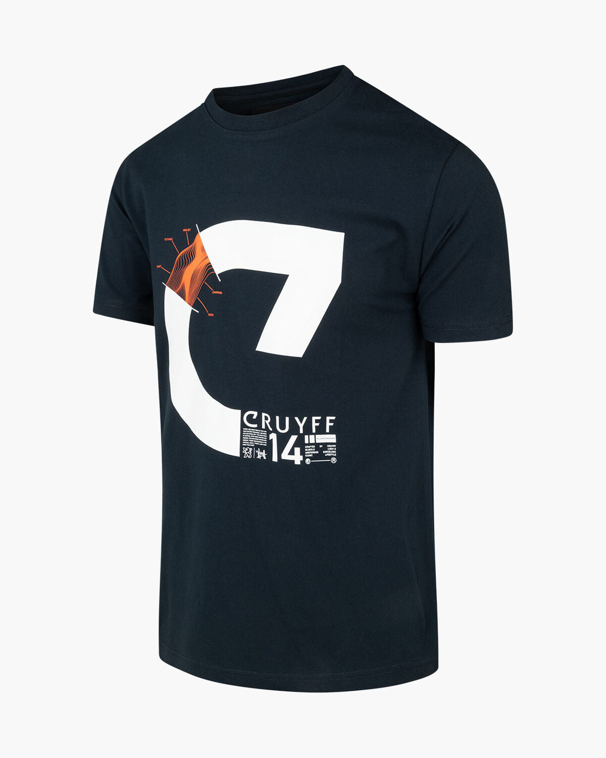Cruyff Camiseta Hombre Modelo Alan CA231073-607 Azul Marino..