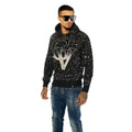 GEORGE-V Sudadera con Capucha GV-2095 Black.